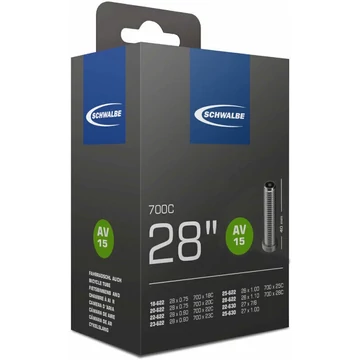 Schwalbe 700 x 18-28C 40mm Autó szelepes belső gumi