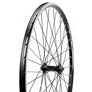 SNM-Assess 26" Duplafalú MTB Első Kerék, gyorszáras tengellyel - Fekete