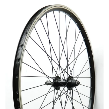 SNM-Assess 28"/29" Duplafalú Trekking Hátsó Kerék, gyorszáras tengellyel, menetes racsnihoz - Fekete