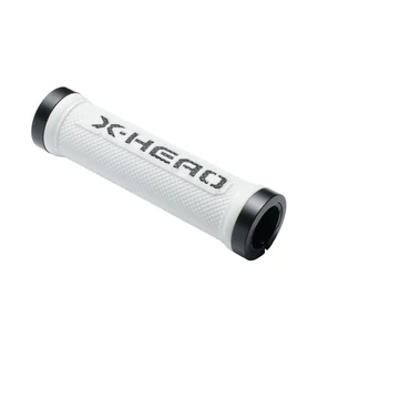 Bikefun X-Head Lock-On 130mm markolat - Fehér/Fekete
