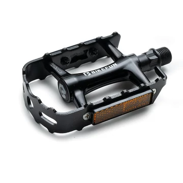 Bikefun MTB Forester Alumínium pedál - Ezüst/Fekete