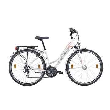 Gepida Alboin 200 PRO 2025 Női trekking kerékpár - Fehér/Piros