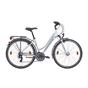 Gepida Alboin 200 2025 Női trekking kerékpár - Fehér/Kék