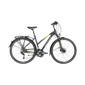 Gepida Alboin 500 2023 Női trekking kerékpár - Fekete/Sárga