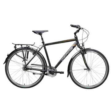 Gepida Reptila 500 2021 Férfi városi kerékpár - Fekete