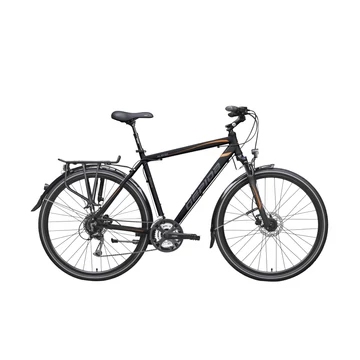 Gepida Alboin 300 PRO 2025 Férfi trekking kerékpár - Fekete/Narancssárga