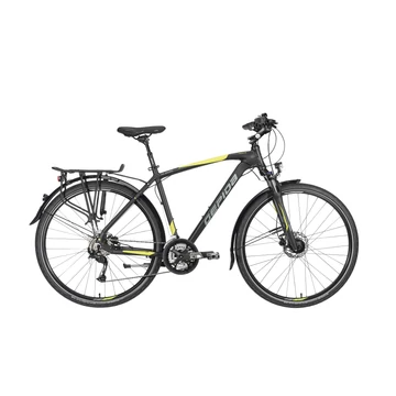 Gepida Alboin 500 2025 Férfi trekking kerékpár - Fekete/Sárga