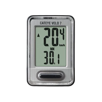 Cateye Velo7 Vezetékes computer - Fekete