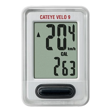 Cateye Velo9 Vezetékes computer - Fehér