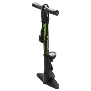 Bikefun Air Force Plastic Műanyag műhelypumpa nyomásmérővel