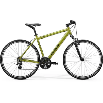 Merida Crossway 10-V 2024 Férfi cross kerékpár - Selyem őszizöld/Fekete