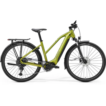 Merida eSpresso 500 EQ 2024 Női trekking E-BIKE - Matt zöld/Fekete
