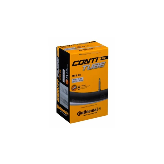 Continental MTB 26 x 1.75-2.50 42mm Presta szelepes belső gumi