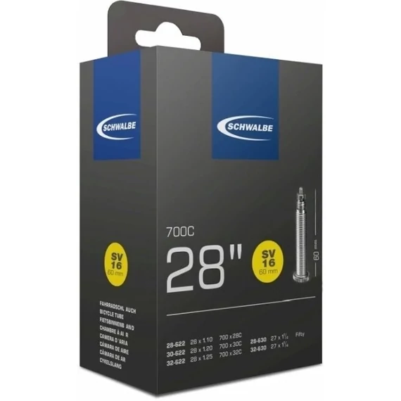 Schwalbe 700 x 28-32C 60mm Presta szelepes belső gumi