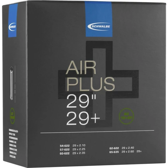 Schwalbe Air Plus 29, 29+ Autó szelepes belső gumi