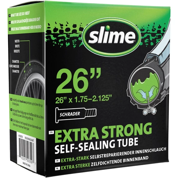 Slime 26 x 1.75-2.125 Autó szelepes belső gumi