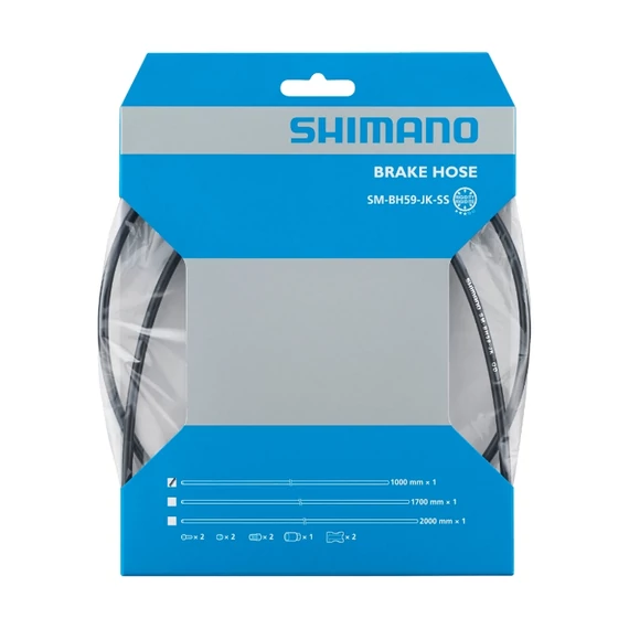 Shimano SM-BH59-JK-SS Hidraulikus fékcső - 2000mm