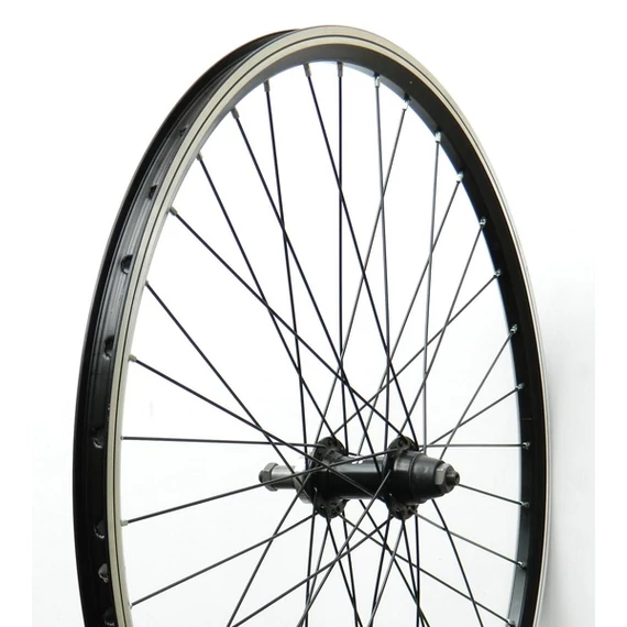 SNM-Assess 26" Duplafalú MTB Hátsó Kerék, gyorszáras tengellyel, menetes racsnihoz - Fekete