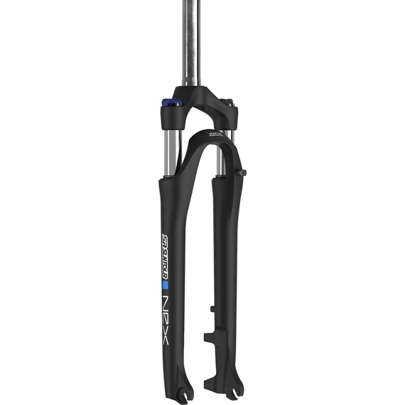 SR Suntour NEX HLO DS Teleszkópos villa - 28" - 63mm Rugóút - 40mm Offset - 1-1/8" A-HEAD - Gyorszáras - Fekete