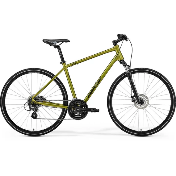 Merida Crossway 10 2025 Férfi cross kerékpár - Selyem őszizöld
