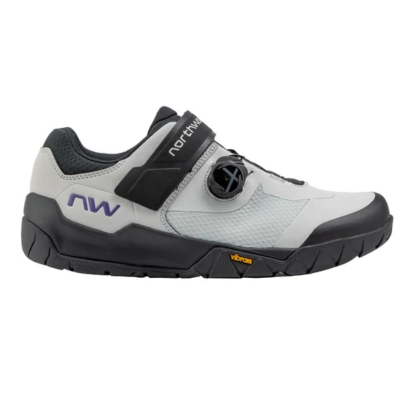 Northwave Overland Plus Cipő - Szürke/Lila